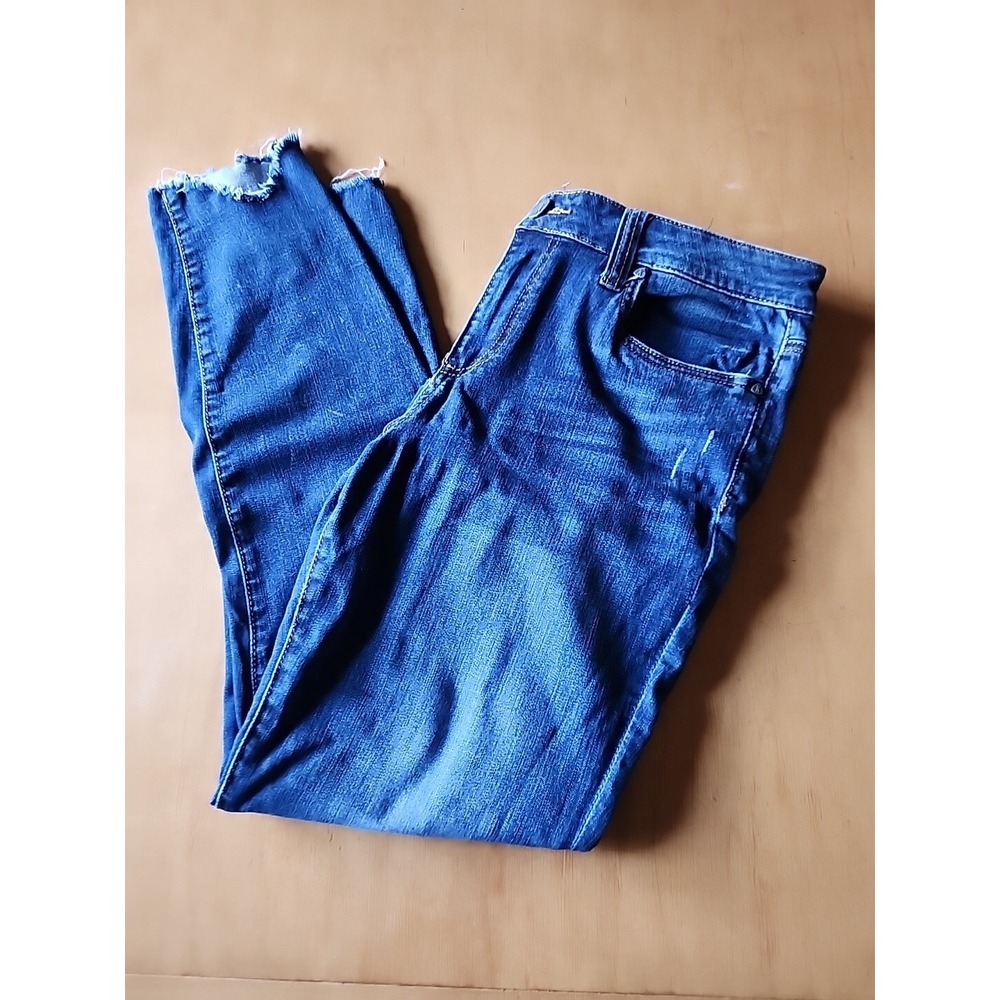 KUT From The‎ Kloth Women's Sz 10 Connie Ankle Skinny High-Rise Button-Fly Jeans